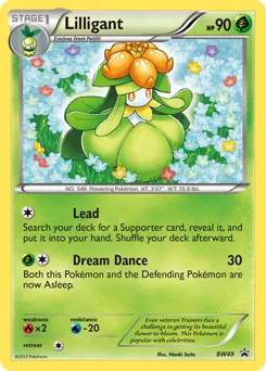 BW Black Star Promos Lilligant Pokémon card